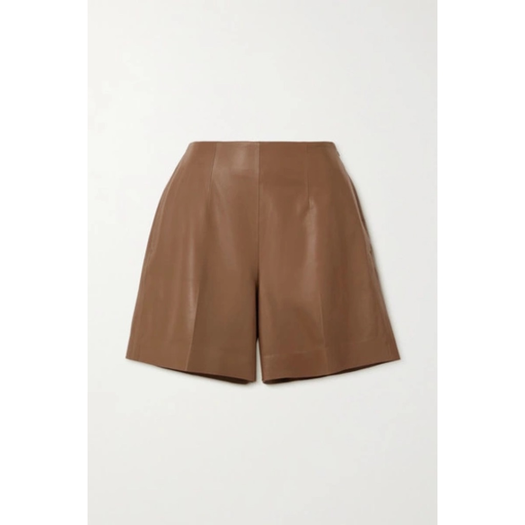 Vince Leather Shorts